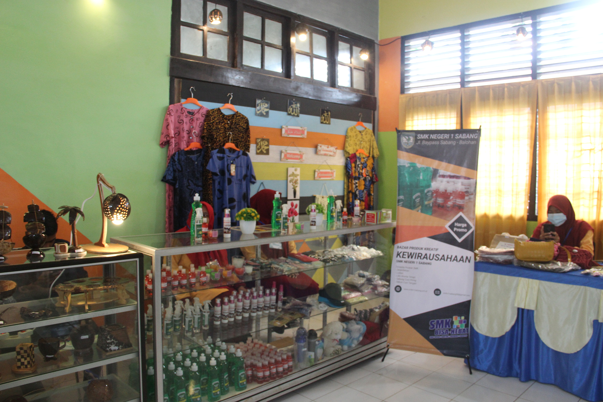 Kanal Promosi dan Publikasi Produk Kreatif dan Kewirausahaan Siswa SMK Negeri 1 Sabang Tahun 2020